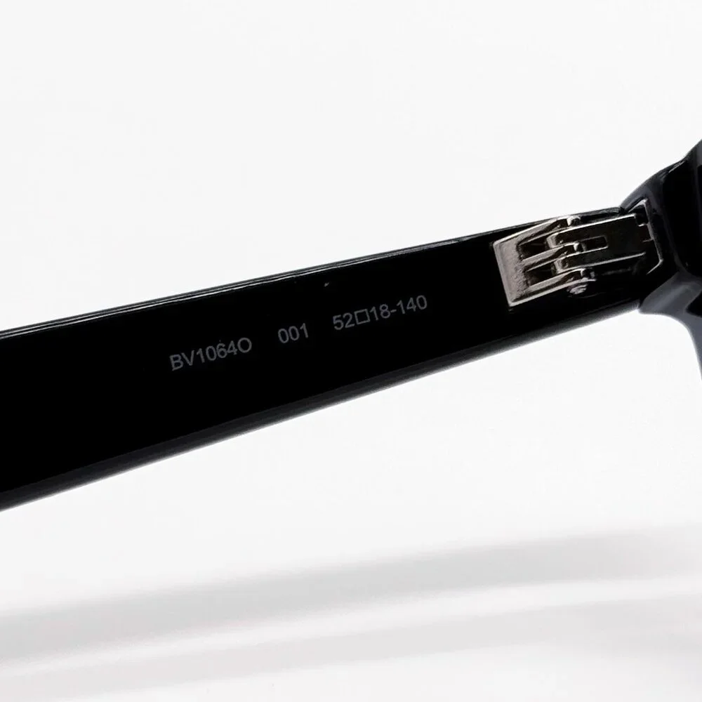 NEW BOTTEGA VENETA EYEGLASSES BV1064O 001 ROUND BLACK WOMEN EYEWEAR